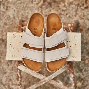 Free People White Uji Birkenstocks!